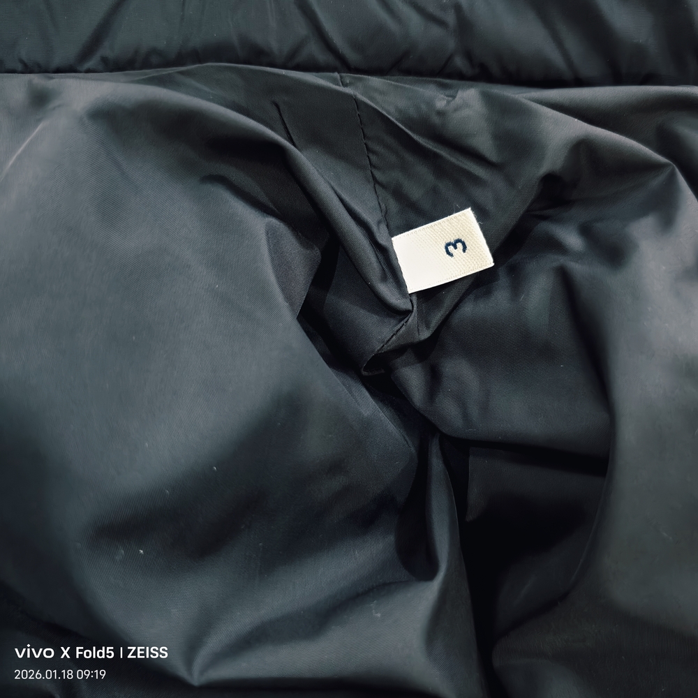 Moncler Dark Blue Puffer Jacket - Picture 5 of 9